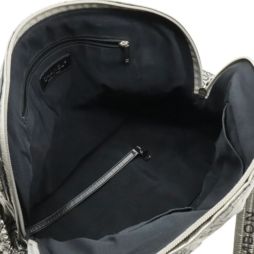 CHANEL Silver Shoulder Bag